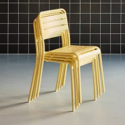 Tuinstoelen metaal (set van 4)