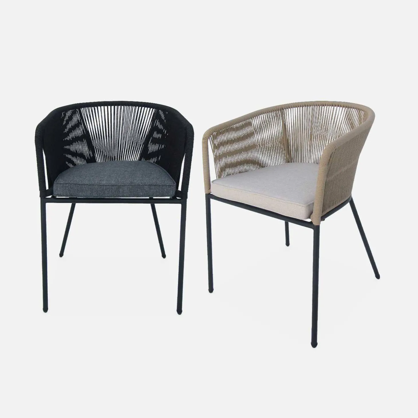 Tuinstoelen, set van 4