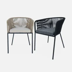 Tuinstoelen, set van 4
