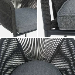 Tuinstoelen, set van 4