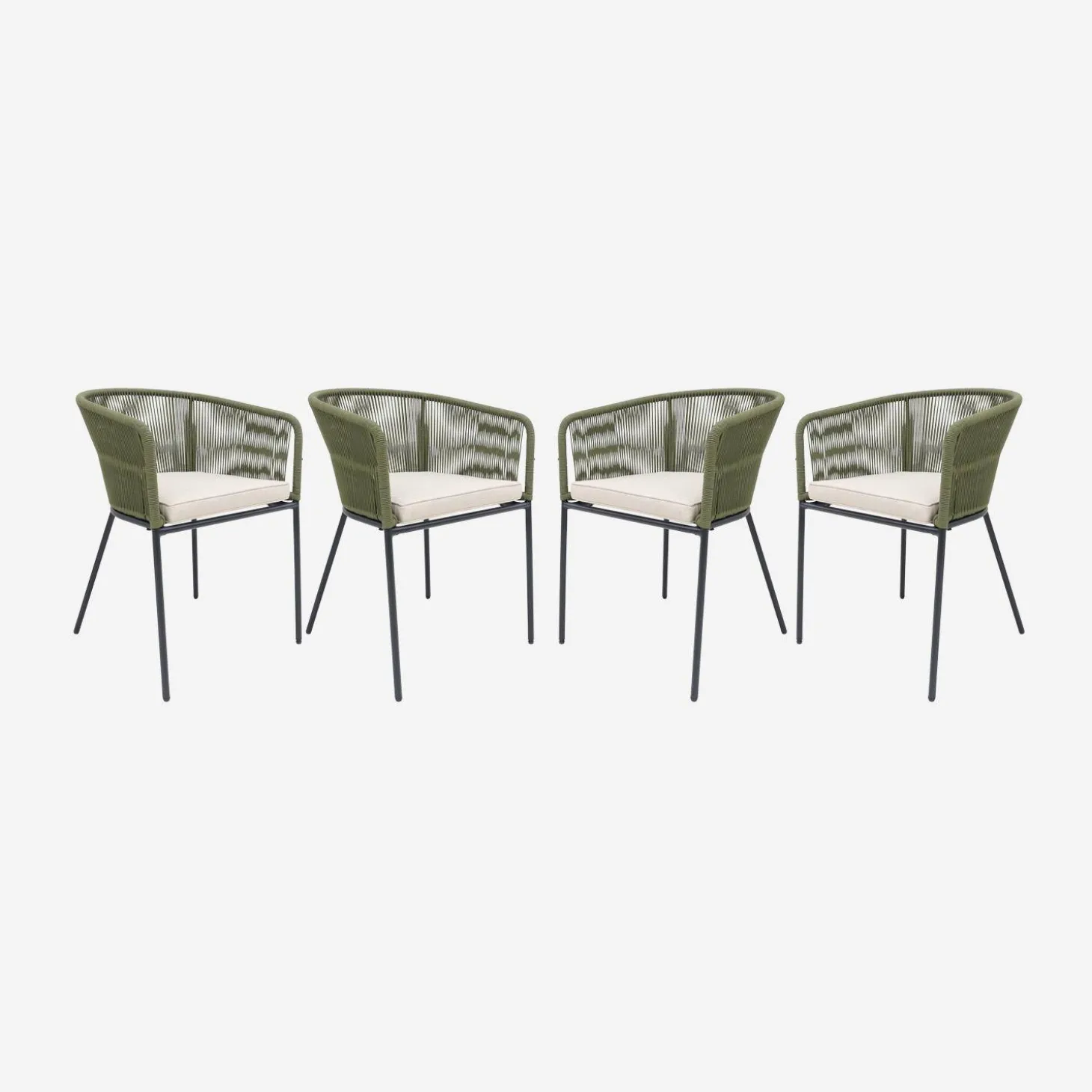 Tuinstoelen, set van 4