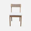 Tuinstoelen van acacia en touw (set van 4)