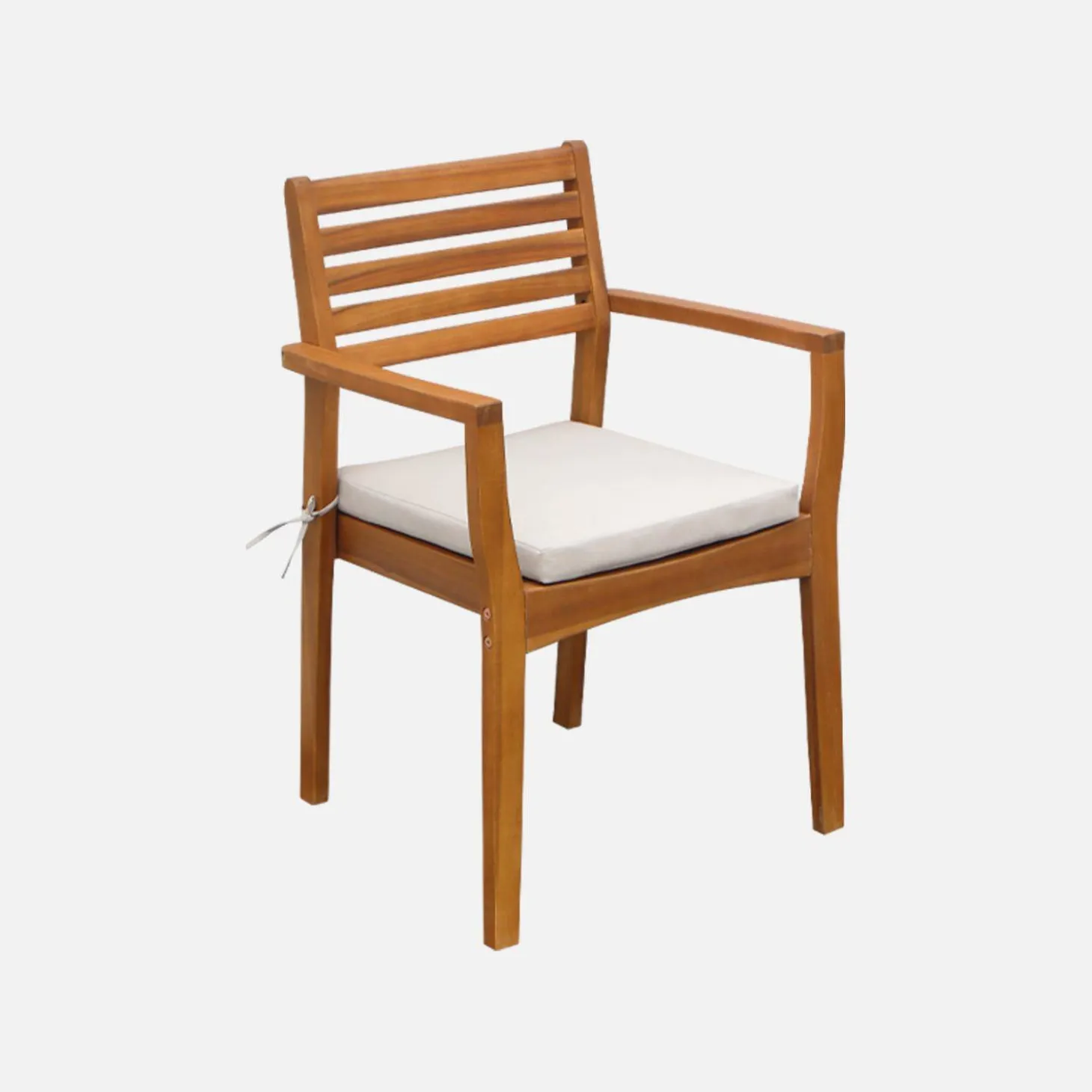 Tuinstoel van acacia hout (set van 4)
