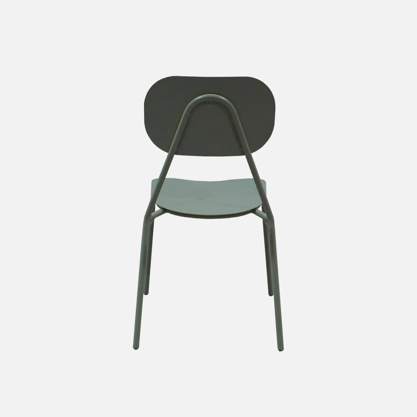 Tuinstoel van aluminium (set van 4)