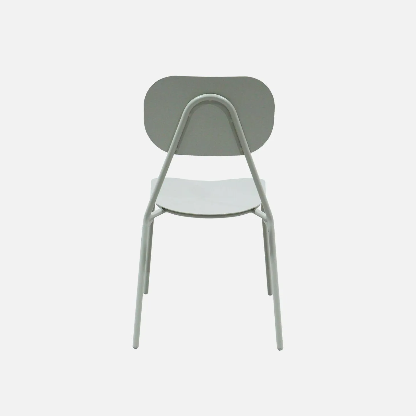 Tuinstoel van aluminium (set van 4)