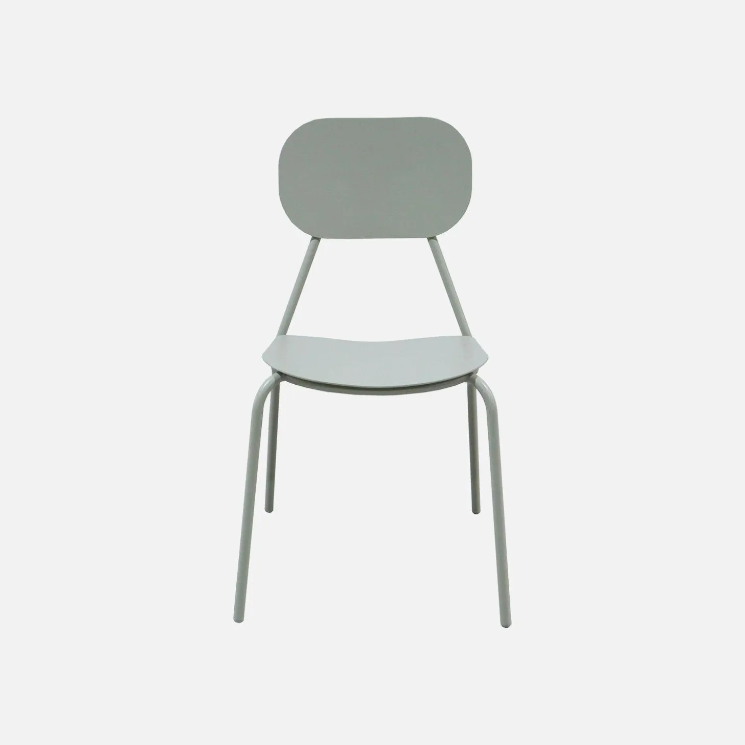 Tuinstoel van aluminium (set van 4)