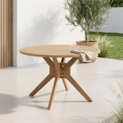 Tuintafel acaciahout voor 6 personen