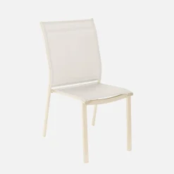 Tuintafel aluminium met 8 stoelen