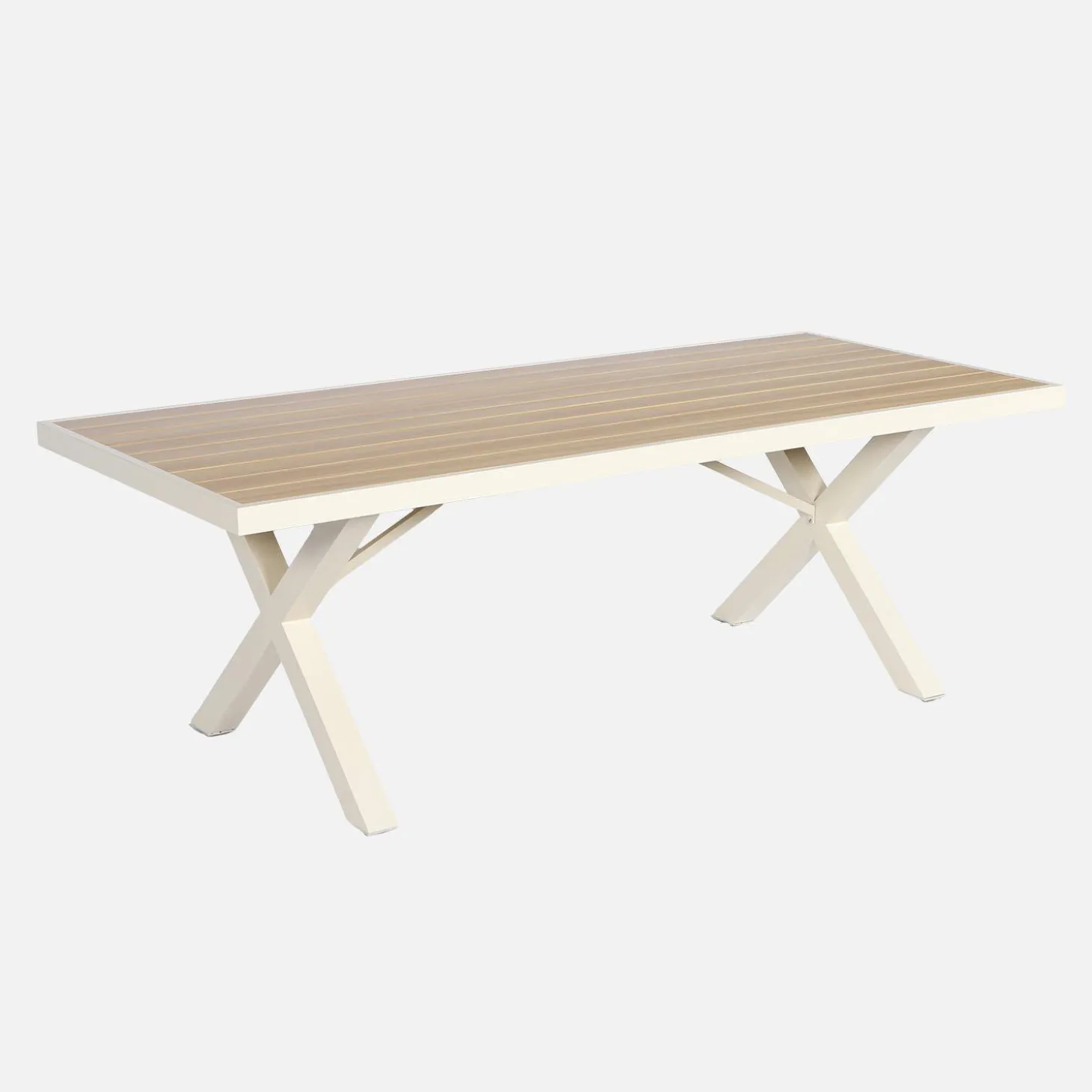 Tuintafel aluminium 8 plaatsen