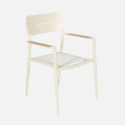 Tuintafel en 8 stoelen aluminium