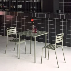 Tuintafel met 2 stoelen