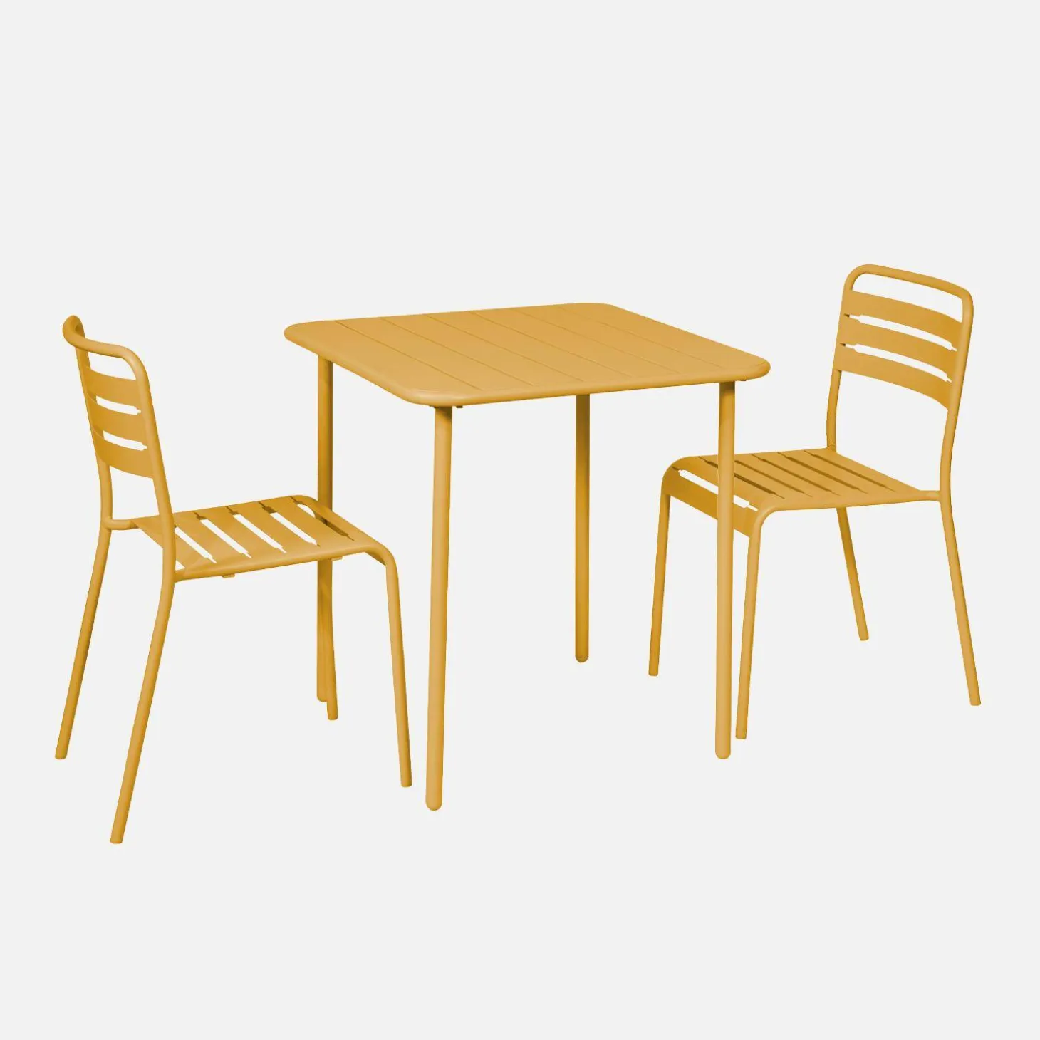 Tuintafel met 2 stoelen