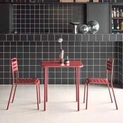 Tuintafel met 2 stoelen