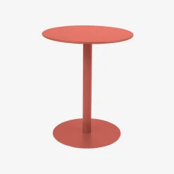 Tuintafel 2-persoons rond bistro van staal