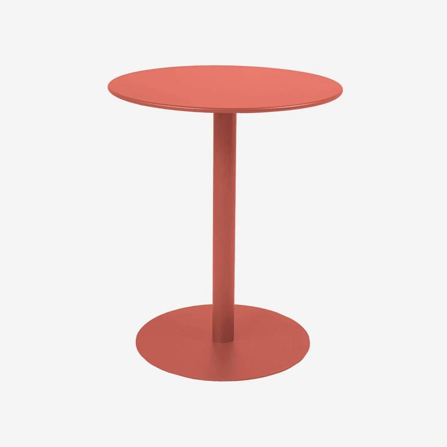 Tuintafel 2-persoons rond bistro van staal
