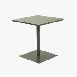 Tuintafel 2-persoons vierkant bistro van staal