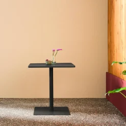 Tuintafel 2-persoons vierkant bistro van staal