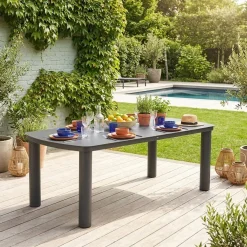 Tuintafel 10 plaatsen aluminium