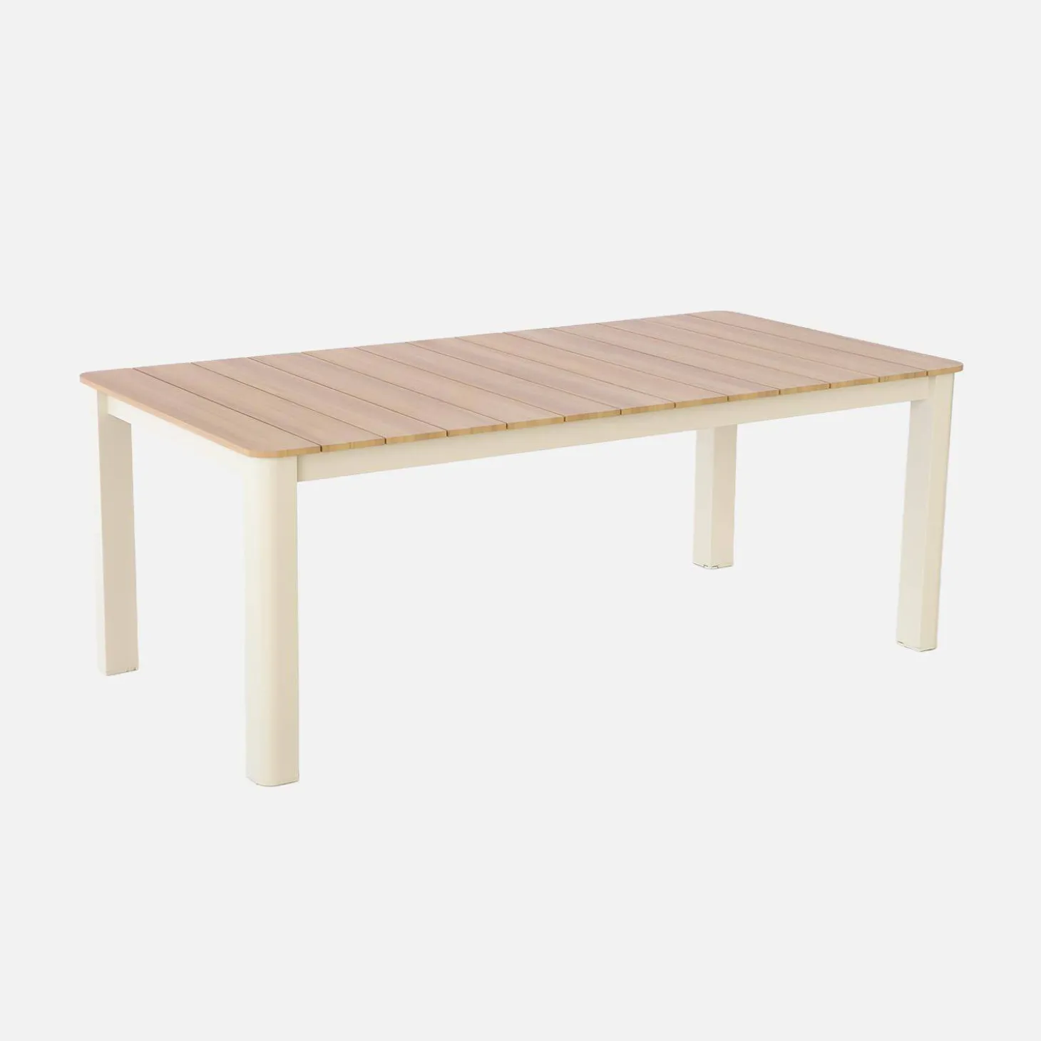 Tuintafel 8 plaatsen aluminium