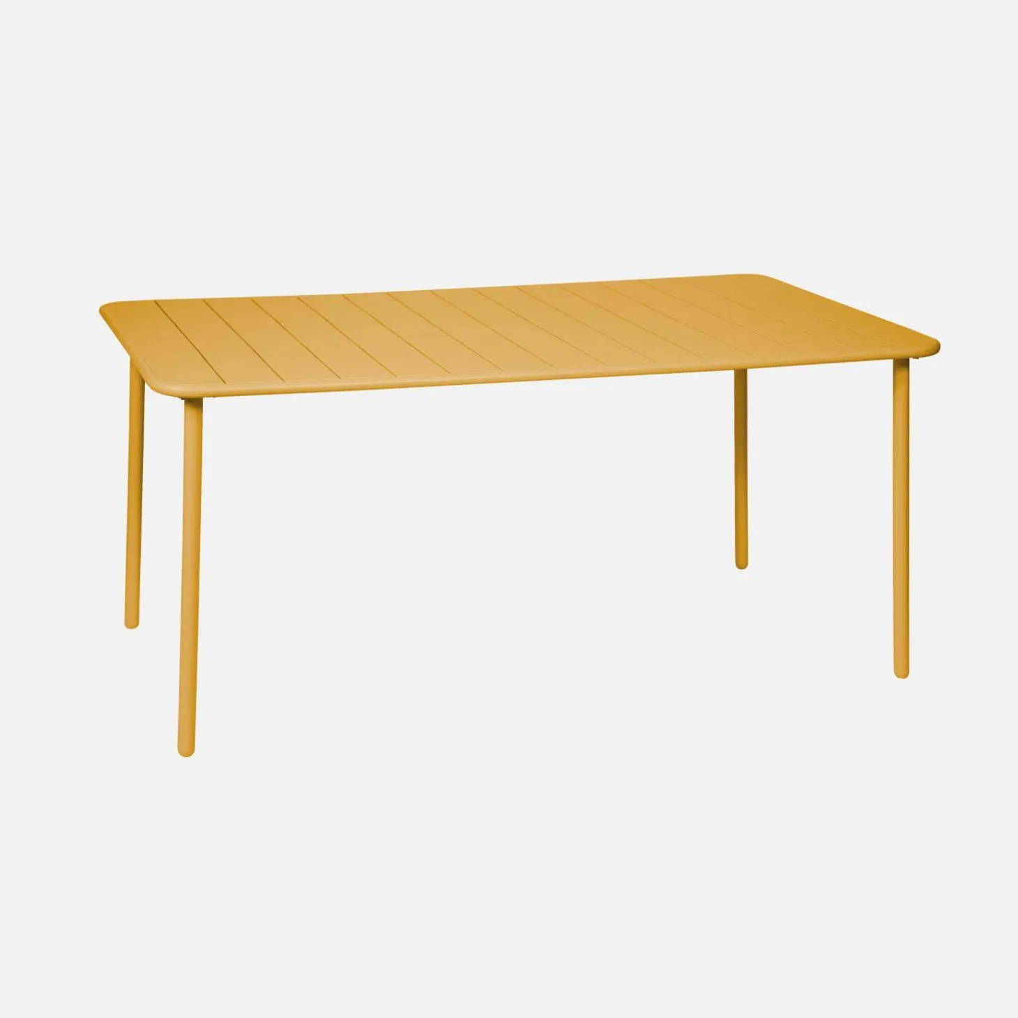Tuintafel 6-8 plaatsen metaal
