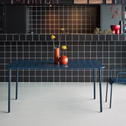 Tuintafel 6-8 plaatsen metaal