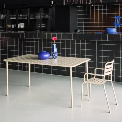 Tuintafel 6-8 plaatsen metaal