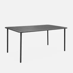 Tuintafel 6-8 plaatsen metaal