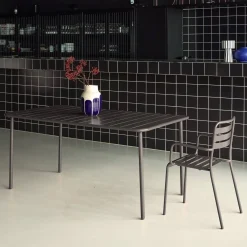 Tuintafel 6-8 plaatsen metaal