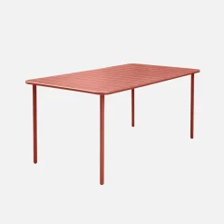 Tuintafel 6-8 plaatsen metaal