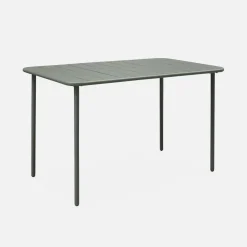 Tuintafel 4 plaatsen metaal