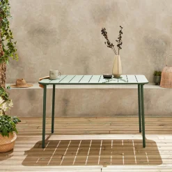 Tuintafel 4 plaatsen metaal