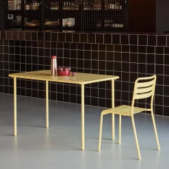 Tuintafel 4 plaatsen metaal