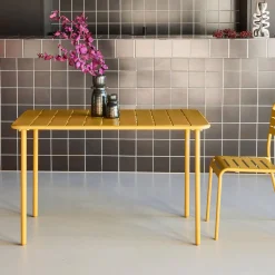 Tuintafel 4 plaatsen metaal