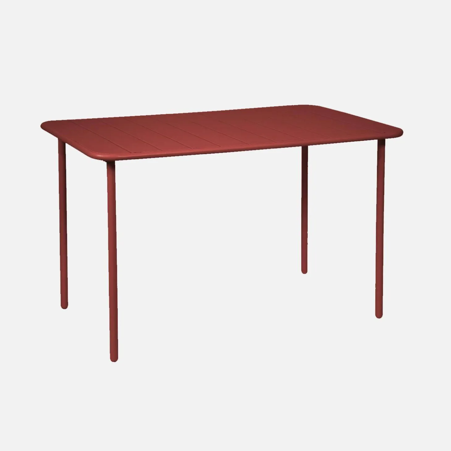 Tuintafel 4 plaatsen metaal