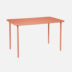 Tuintafel 4 plaatsen metaal