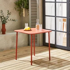 Tuintafel 2 plaatsen metaal
