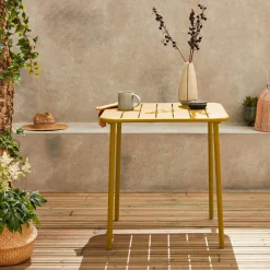 Tuintafel 2 plaatsen metaal