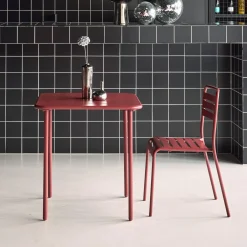 Tuintafel 2 plaatsen metaal