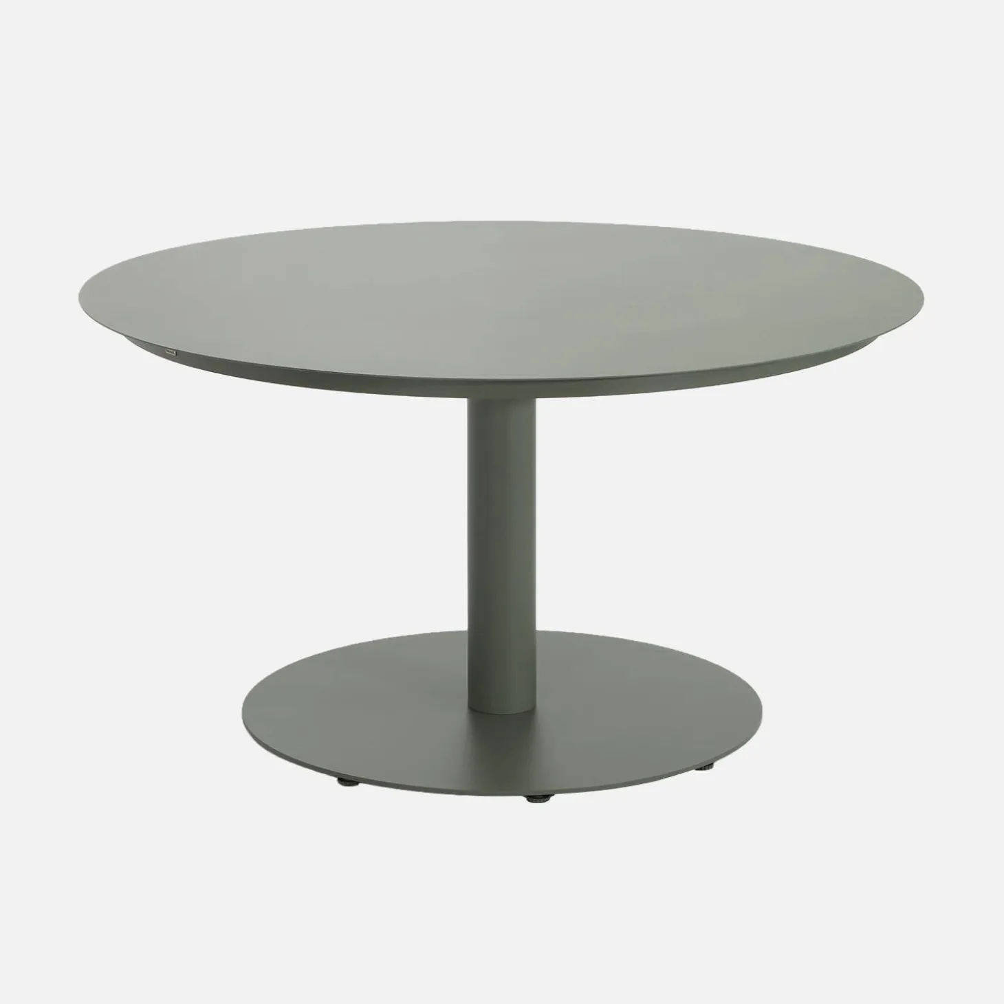 Tuintafel rond 6 plaatsen aluminium
