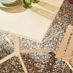 Tuintafel + 2 stoelen opklapbaar bistro metaal
