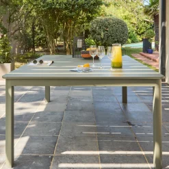 Tuintafel uitschuifbaar tot 12 personen aluminium