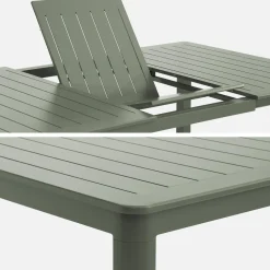Tuintafel uitschuifbaar tot 12 personen aluminium