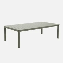 Tuintafel uitschuifbaar tot 12 personen aluminium