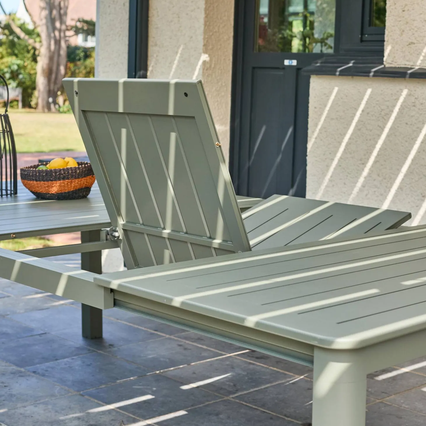 Tuintafel uitschuifbaar tot 12 personen aluminium