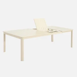 Tuintafel uitschuifbaar tot 12 personen aluminium