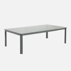 Tuintafel uitschuifbaar tot 12 personen aluminium