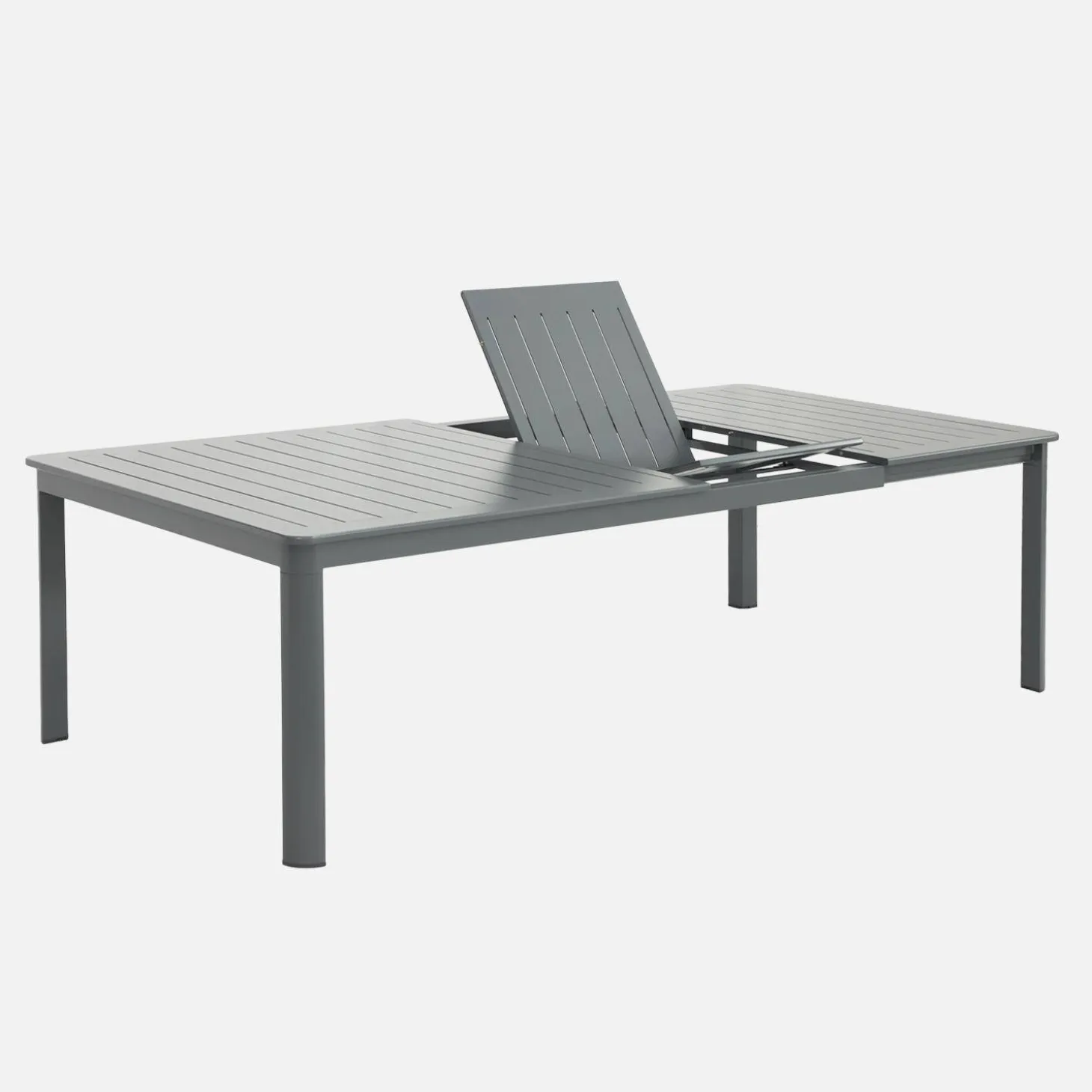 Tuintafel uitschuifbaar tot 12 personen aluminium