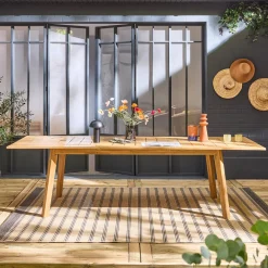 Tuintafel van acaciahout, 10 plaatsen