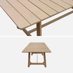 Tuintafel van acaciahout voor 8 personen