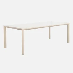 Tuintafel van aluminium, 8 plaatsen